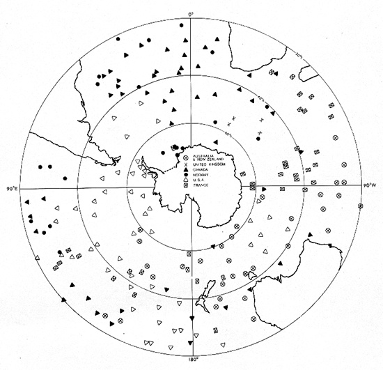 Location and origin of buoys