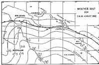 Weather map, 4 May 1942