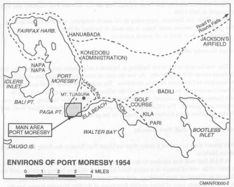 Port Moresby Environs 1954