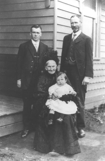 Edwin Quayle and family