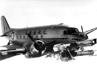 Wreckage of RAAF Dakota