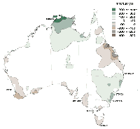 Annual mean rainfall