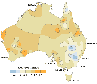 Annual mean temperature