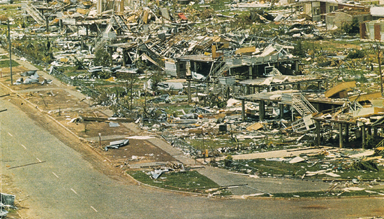 Darwin after cyclone Tracy